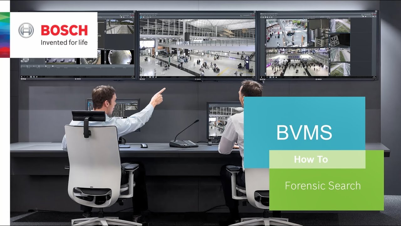 Bosch BVMS Video Management System – Profesyonel Video Yönetim Yazılımı