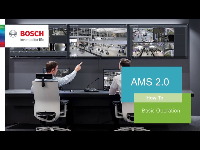 Bosch AMS Access Management System Geçiş Kontrol Yazılımı